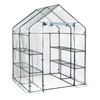 Miracle-Gro 4'8" x 4'8" x 6'5" All-Season Small Walk-in Greenhouse