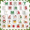 45 Pcs Christmas Cutouts Christmas Bulletin Board Decorations Xmas Paper