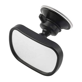 ZogeeZ Baby Rear View Car Mirror - Wide View for Better Viability - Shatter-Resistant Seat Safety for Infants, Children, or Toddlers - Suction or Clip-On Mounted Visor - 3"x2" size