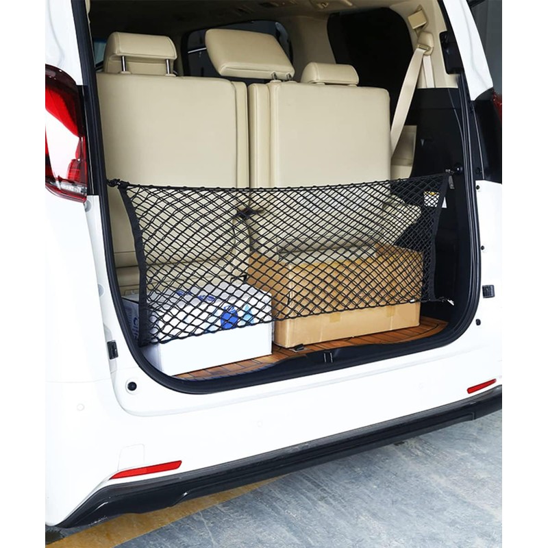Flaconi Car Luggage Net, Car Net, Boot Net, Storage Net,