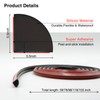 Silicone Flexible Quarter Round Molding, Self Adhesive Peel and Stick