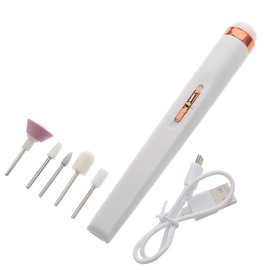 Beavorty 1 set High Speed Electric Nail Drill Portable Manicure Pedicure Tool with Bits Speed for Efficient Nail Care for Home Travel Use