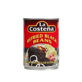 La Costeña La Costeña Refried Black Beans 20.5oz (Pack of 6), 20.5 Ounce