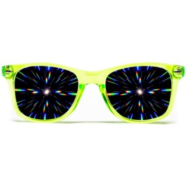 GloFX Ultimate Diffraction Glasses Green