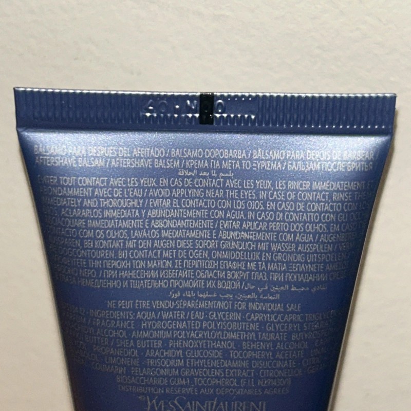 Yves Saint Laurent 2 Tubes - YSL Y AFTER SHAVE