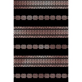 Rose Gold and Black Bohemian Composition Notebook - Small Ruled Notebook - 6x9 Lined Notebook (Softcover Journal / Notebook / Diary) (6x9 Lined Softcover Notebook, Band 5)