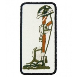 PatchStop - World's Largest Patch Store Fallen Heroes Rifle & Helmet Patch, Military Patches