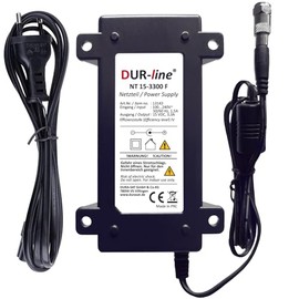 DUR-line NT 15-3300 F - Power Supply Suitable for Cascades of the 9 Series, 13 and 17 Series - F Connection with Power Cable
