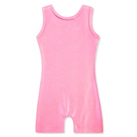 HOZIY Baby Gymnastics Leotard Toddler Girls 2t 3t Pink Sparkle Sparkly Shiny Tumbling Outfits Bodysuits Dance Clothes Clothing Apparel Kids Leo Gymnastic Unitard