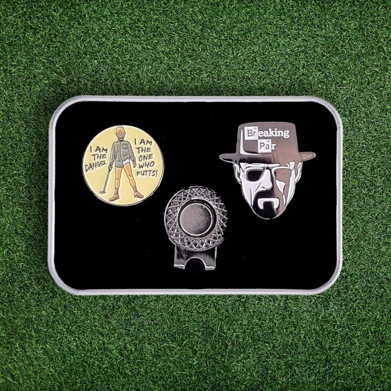 OG Golf Ball Marker & Hat Clip Set - Breaking