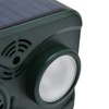 Ultrasonic Animal Repeller Waterproof Solar Bird Repellent Flashing Light for