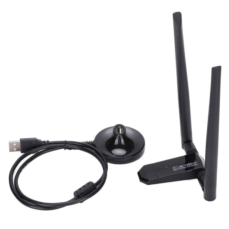 Wireless Network Card 1200Mbps Long Range Dual Band Wireless USB