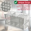 SPARES2GO Cutlery Basket Caddy Cage for Bosch Dishwasher (Removable Handle,