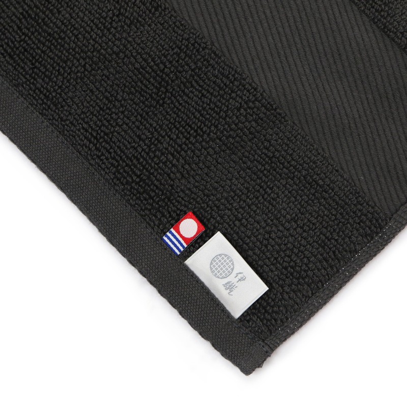Imabari Towel Iori "IORINO/Nagamochi" Face Towel, Charcoal