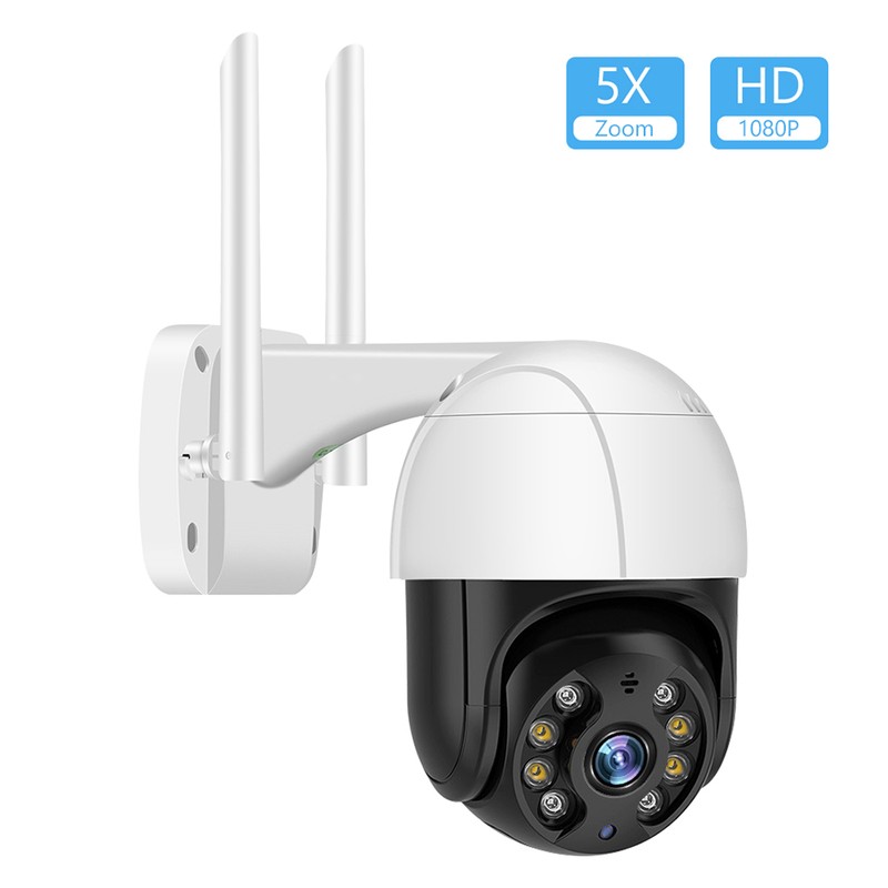 1080P Outdoor PTZ Security Camera 2MP Outdoor Waterproof WiFi Surveillance