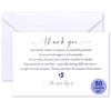 Slyitokbhr Thank You cards for Funeral with Envelopes Message Inside