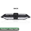GRAND ORANGE Front Bumper Upper Grille Assembly Compatible with 2020
