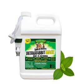 Nature’s MACE Deer and Rabbit Mace, Deer Repellent Spray, 1 Gallon, Deer Repellent for Plants, Flowers, Lawns, & Gardens, Deer Deterrent, All-Season Protection, Protect Plants Fast, Pet & Plant Safe