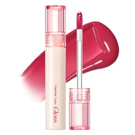 Rom& Glasting Color Gloss Lip Tint, 08 Cherry Up, 1 pc / 롬앤 글래스팅 컬러 글로스 립틴트, 08 체리업, 1개