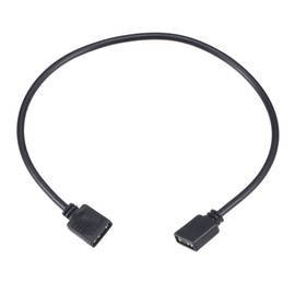 uxcell ARGB Splitter Cable with 3P Connector for 5050 3528 LED 1 to 1 Female 30cm 4 Set