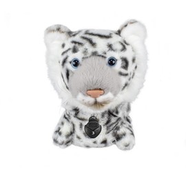 Scott Edward Golf Club Cover Fit Well for Fairway/Hybrid Wood Golf Club, Funny Cute Animal Design Soft Functional Golf Headcover Stylish Club Protection for Men and Women(Snow Leopard)