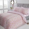 Rapport Home FINEST HOMEWARE CALVIN Shapes Geometric Reversible Duvet Cover