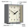 Jones Clocks® Disco desk clock | Sleek square design |