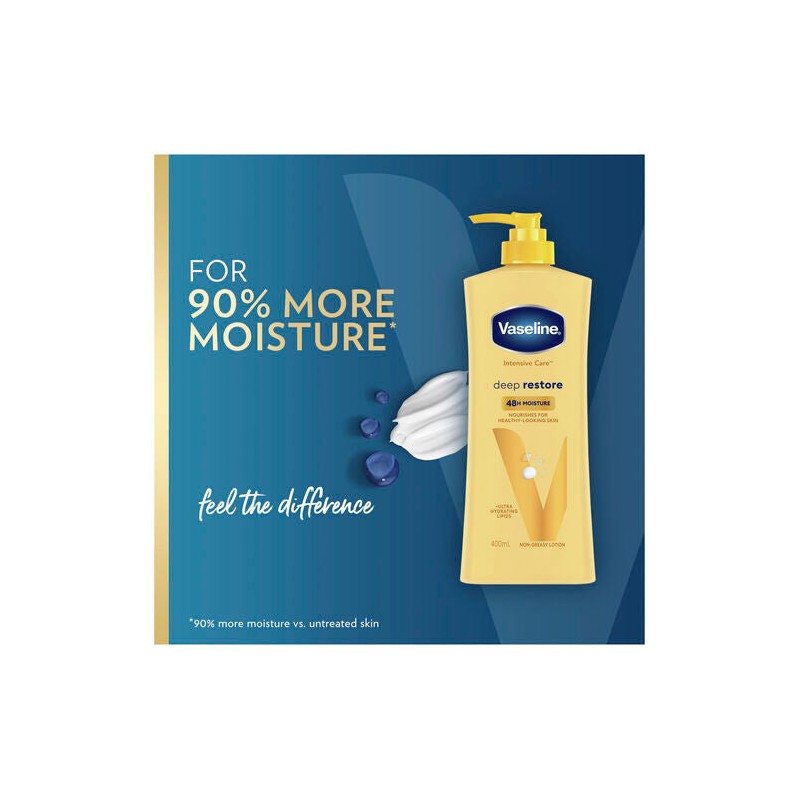 Vaseline Intensive Care Deep Restore Body Lotion 400mL