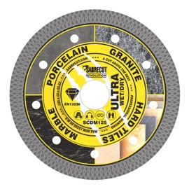 2 x SabreCut SCDM125_2 125mm (5 inch) x 10mm x 22.23mm Bore Mesh Turbo Diamond Angle Grinder Circular Saw Blades