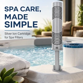 Hot Springs Silver Ion Spa Cartridge Replacement for Hot Tub, Spa and Pool Mineral Filter System, 1 Piece