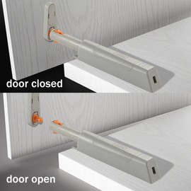 4 Pack | Powerful Attraction Push-to-Open Door Latch for Cabinets - HBL’ Heavy-Duty Cabinet Push Latch, Non-Magnetic RV Drawer Catch, Kitchen Hardware Touch Release Latch.
