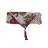 ZONADAH Christmas Table Runner180x35cm Christmas Table Runners with Red Flower