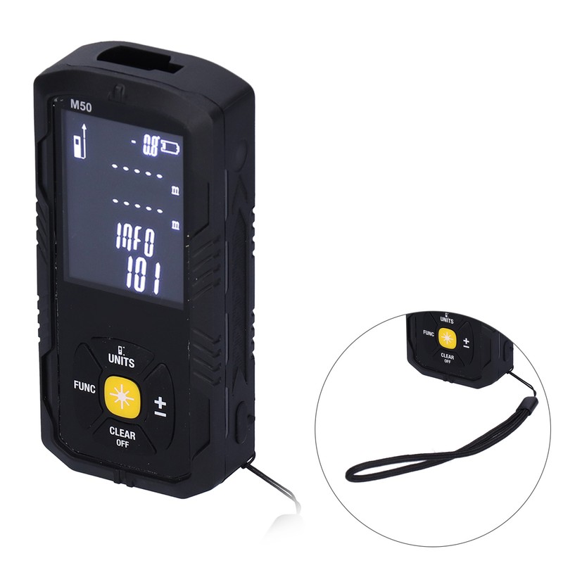 Digital Distance Meter Laser High Definition Screen High Accuracy Industrial
