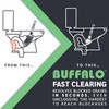 Buffalo - Toilet Plunger - Heavy Duty Unblocker - Ergonomic