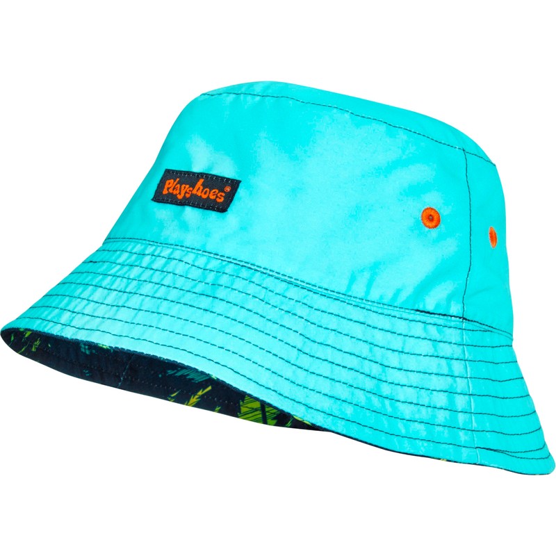 Playshoes Unisex Children's Reversible Sun Hat, SURF, 53