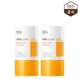 Dr.G Vita Clear Waterproof Sun Stick 21g 1+1 / 닥터지 비타 클리어 워터프루프 선 스틱 21g 1+1