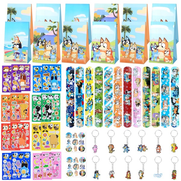 Children's Birthday Party Bag Set Blue-y 70 Pieces Party Gifts