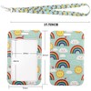 Teegxddy 1 x lanyard with card holder, neck strap with