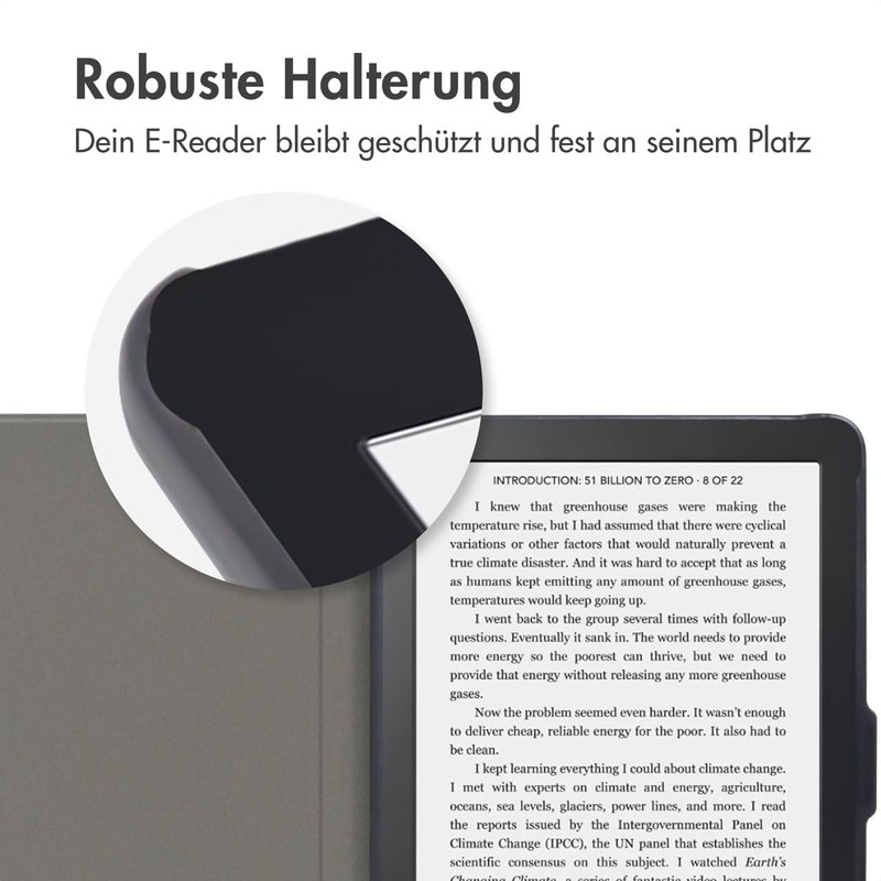 iMoshion Slim Hard Case with Sleep Cover for Kobo Clara