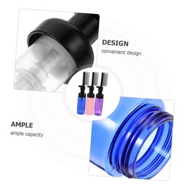 minkissy Root Comb Applicator Bottles Pcs Ml Coloring Bottles for Hair Dyeing Safe Comfortable