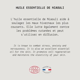 Niaouli Organic Essential Oil - MY COSMETIK - 10ml