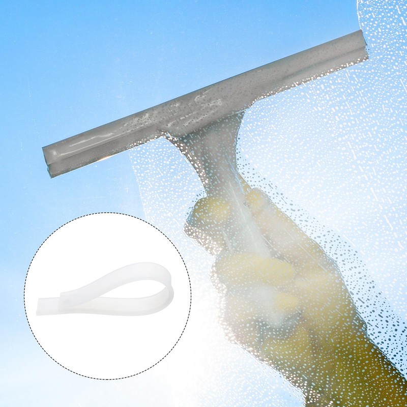 sourcing map Replacement Squeegee Rubber for Window, Glass, Shower Doors,