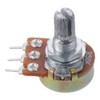 AllGIFT 5pcs Top Adjustment Split Knurled Shaft Potentiometer Pot B50K