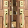 LOQRON Double Front Door Lock Set, Keyed Entry Front Door