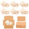 Zonon 18-Piece Pregnancy Announcement Set Includes 6 Baby Socks Wooden