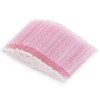 400 Microswabs - Pink Micro Applicator Brush Replacements for Eyelash