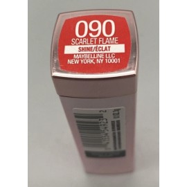 Maybelline Lipstick 090 Scarlet Flame Shine Colorsensation