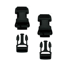 Shellback tactical QASM Vertical Adapter Kit, 1" Webbing, Buckles, Horizontal/Vertical Attachments (Black)