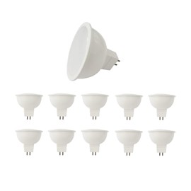 Provance LED Reflectors GU5.3 MR16 4 W 4 Watt Replaces 20 Watt 280 Lumen 6500 Kelvin Pack of 10