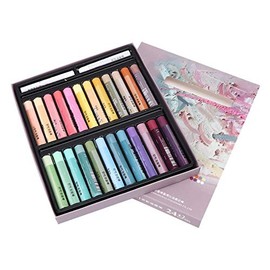 Set de 26 Pasteles al Óleo Suaves para Artistas, Crayones de Cera para Pintura y Dibujo, Kit de Arte Escolar para Niños y Adultos, Colores Brillantes 